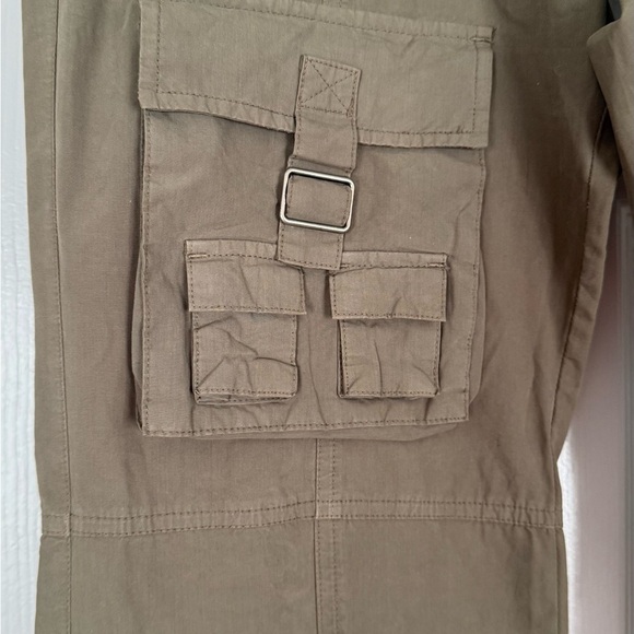 Guess Y2K Gorpcore Cargo Pants Size 31 Wide Leg Utility Streetwear - Picture 4 of 11